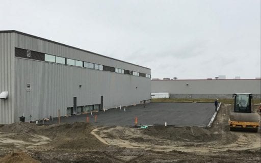 Treize mille pieds carré de plancher seront ajoutés à l’usine actuelle